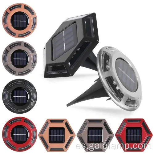 Luces duraderas de jardín LED con motor solar